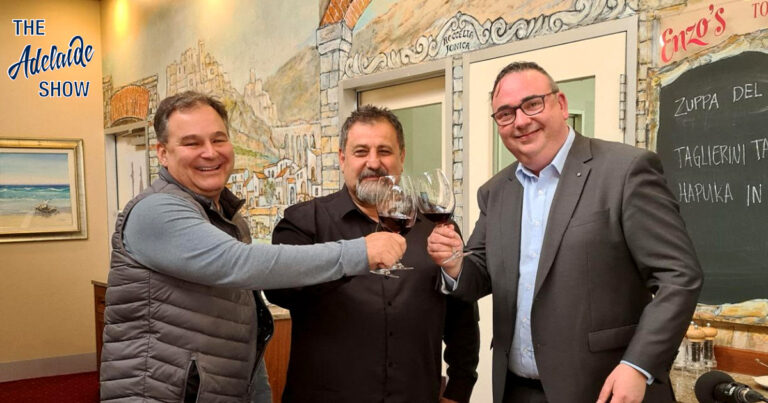 Flinders Run wine tasting at Enzo's Ristorante on The Adelaide Show Podcast